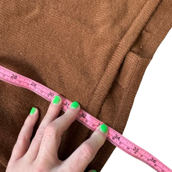 Jenni Kayne Cashmere Sweater Coat Cinnamon - Picture 7 of 8